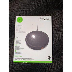 New in Box! Belkin Wireless Charging Pad 10W Boost Up. iPhone/Galaxy Models